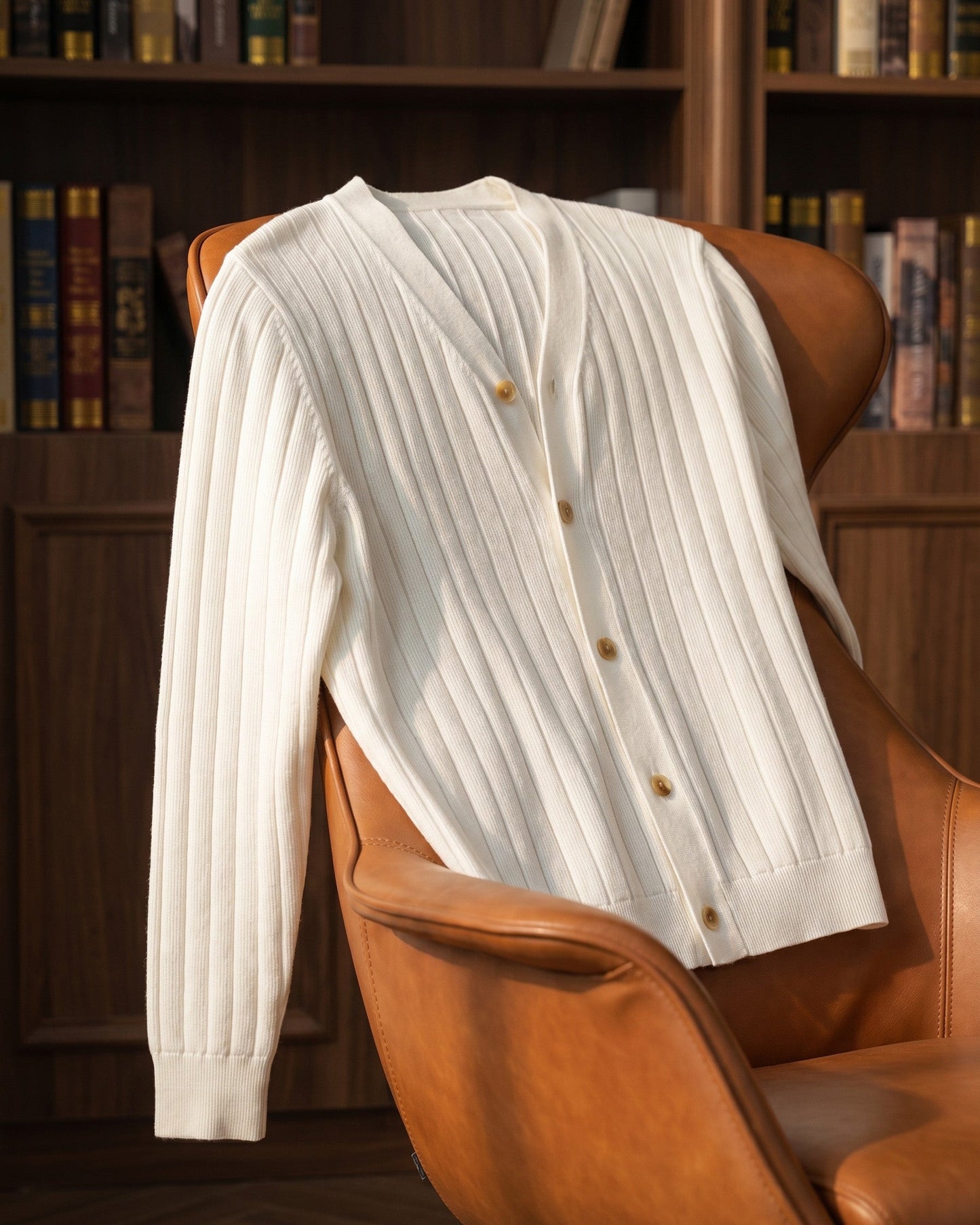 Salvatore Cotton Blend Cardigan