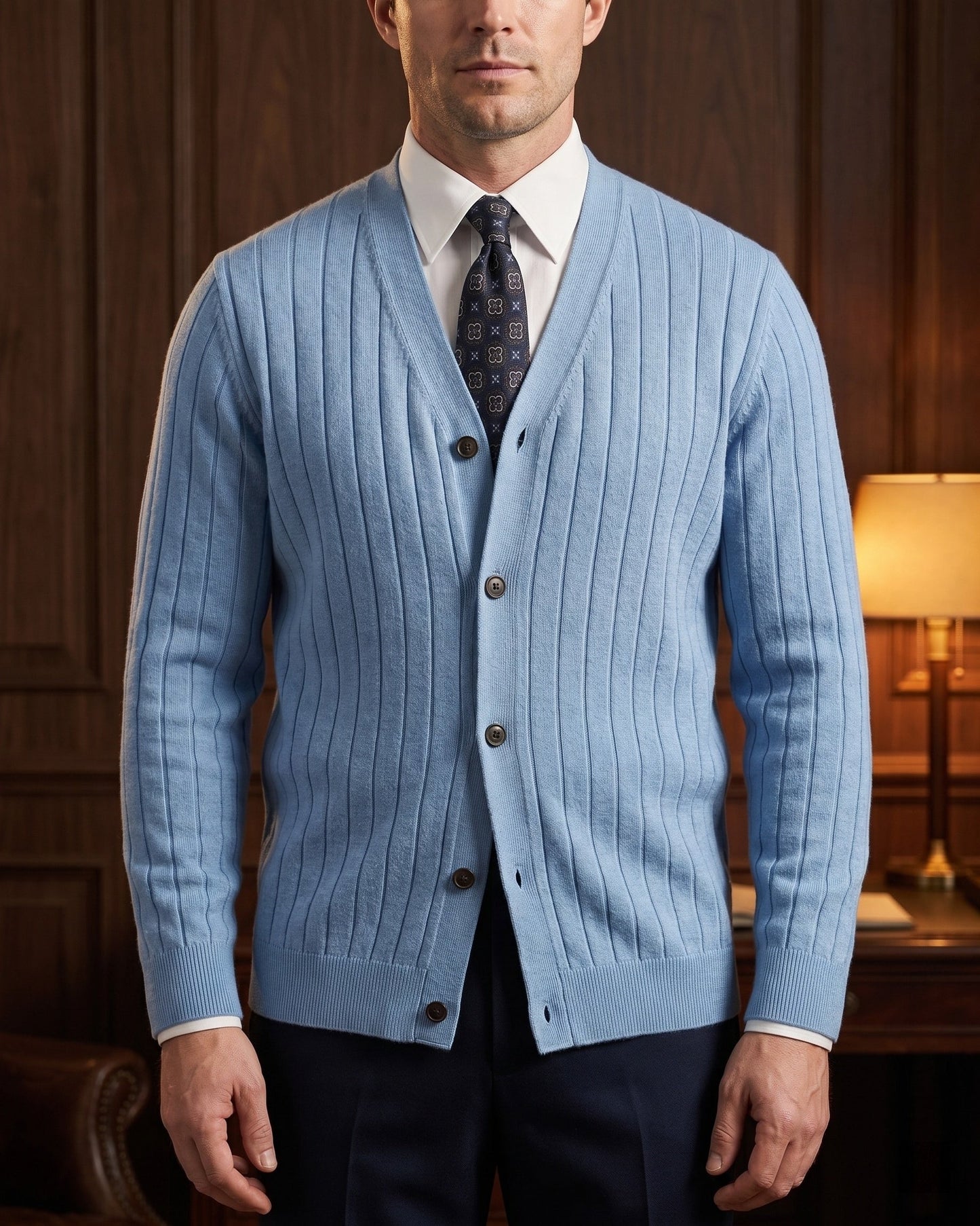 Salvatore Cotton Blend Cardigan